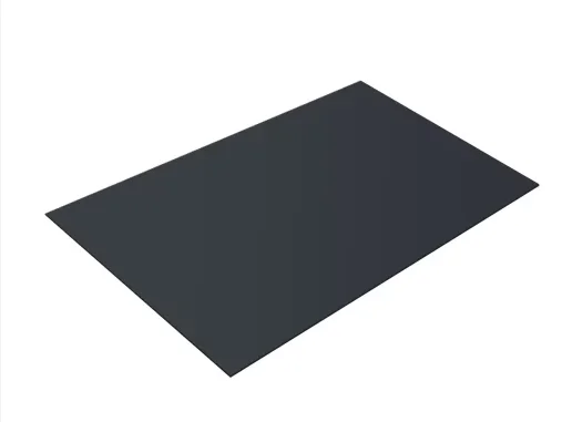 Плоский лист Viking RAL 7024 (мокрый асфальт), 0.45 мм, 1,25*3 м.п., пл=3.75м2