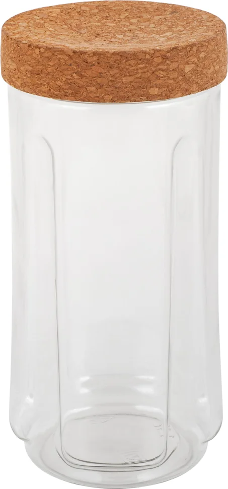 Банка для сыпучих продуктов Sugar&Spice Rosemary 1,1л с пробковой крышкой