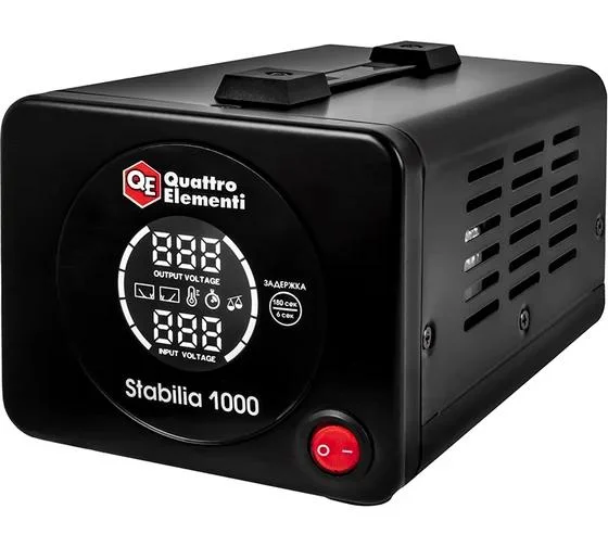 Стабилизатор напряжения QUATTRO ELEMENTI Stabilia 1000 (1000 ВА, 140-270 В)