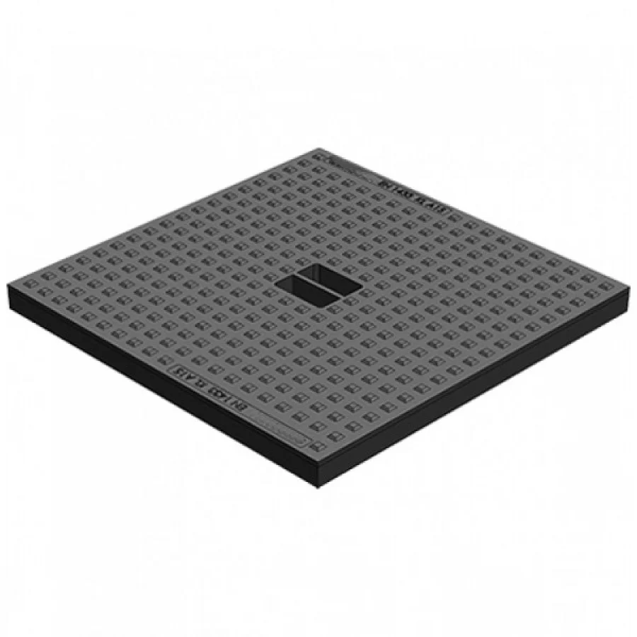 Крышка Gidrolica Point 400х400 пластиковая арт.209