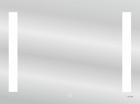 Зеркало Cersanit LED 020 base 80*60, с подсветкой