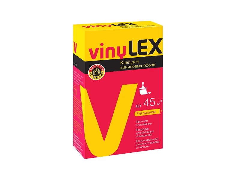 Клей обойный BOSTIK Vinylex для виниловых обоев 250 г (до 45 кв.м.)