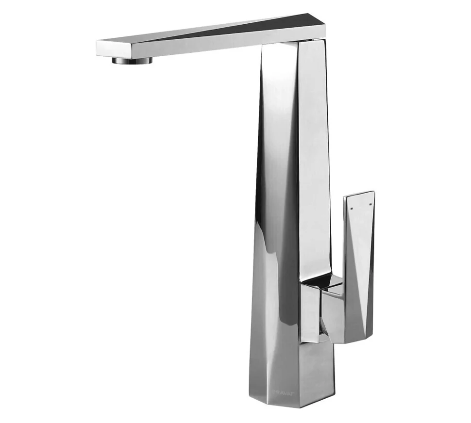 Смеситель BRAVAT Iceberg F776110C-2 для кухни хром