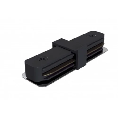Коннектор питания ЭРА TR-1PA-IC-BK прямой для однофазного шинопровода черный