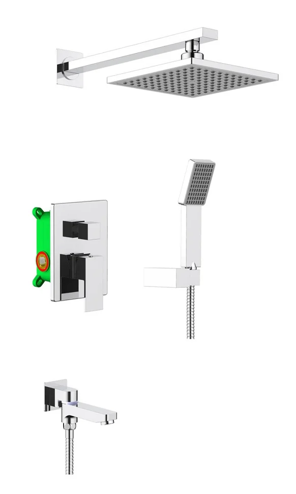 Система душевая TIMO Selene SX-3069/00SM (1113) скрыт. монт., 3-х режимная, chrome