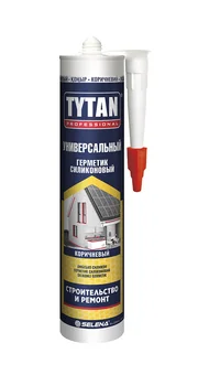 Герметик силиконовый универсальный коричневый TYTAN Professional 280мл