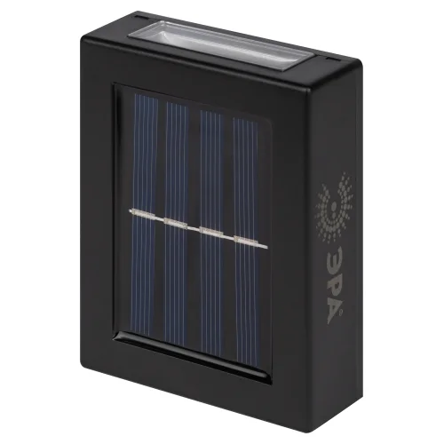 Фонарь уличный ЭРА ERAFS024-02 на солнечной батарее настенный Практик 2 LED 7*3*10 см