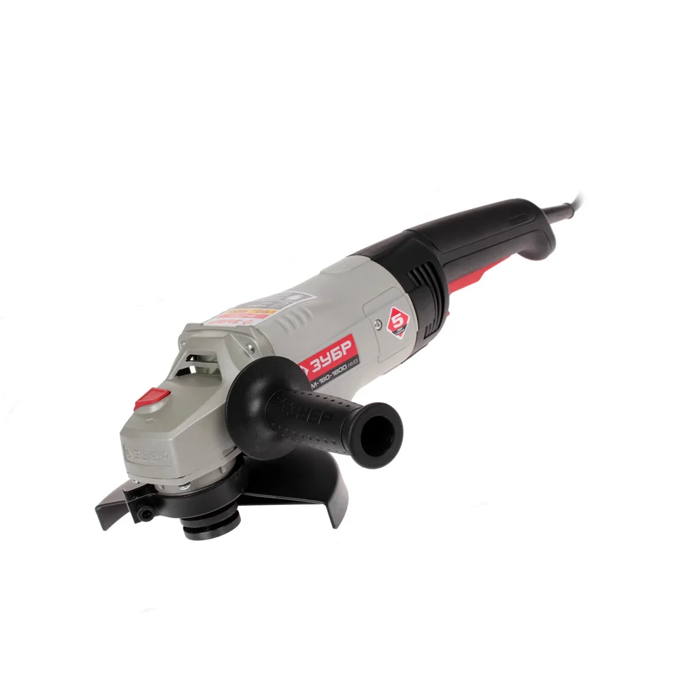 Шлифмашина угловая ЗУБР УШМ-180-1800 ПМ3, 180мм, 8000об/мин, 1800Вт