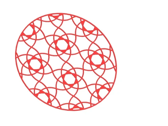 Решетка в раковину круглая