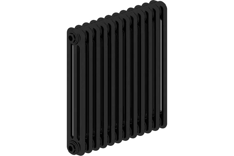 Радиатор TESI 30565/12 Т30 3/4" cod.10 (RAL9005 чёрный), арт RR305651210A430N01