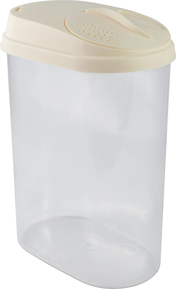 Банка для сыпучих продуктов Sugar&Spice с дозатором 1,6 л шампань