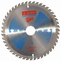 Диск пильный по дереву 210х30мм, 48Т, ЗУБР "Чистый рез"