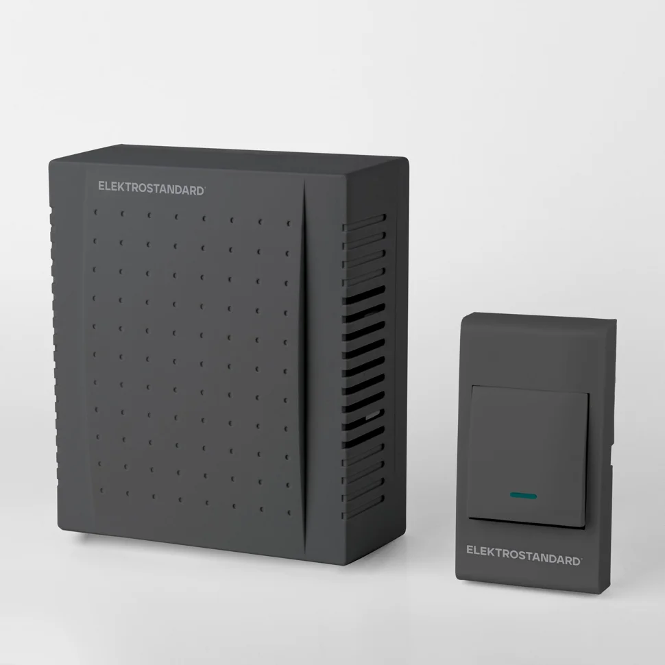 Звонок Elektrostandard DBQ26M WM 1M IP44 электромеханический черный