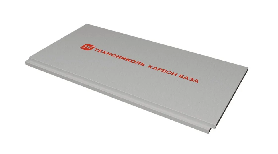 Утеплитель экструдированный Технониколь XPS CARBON BASIC (200 кПа) 100*580*1180мм в уп. 4 плиты 0,27375м3 - 2.7375 кв.м. гр. горючести Г4 кромка L,264