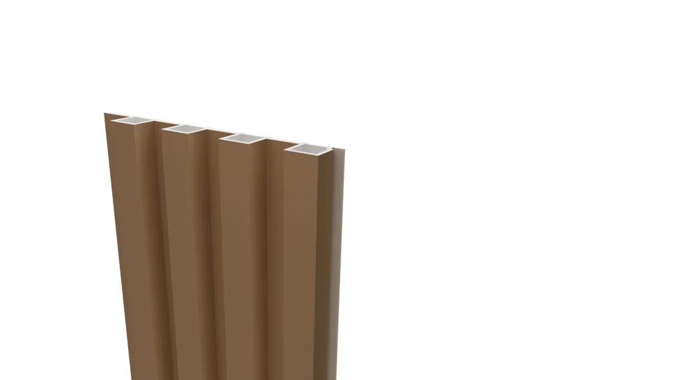 Панель стеновая реечная ARTIVA WPC 168х18х2700 мм, Латте, WPC/18, полимерно-древесный композит