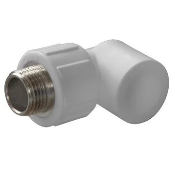 Угол комбинированный PPR 20x3/4" с наружной резьбой Россия