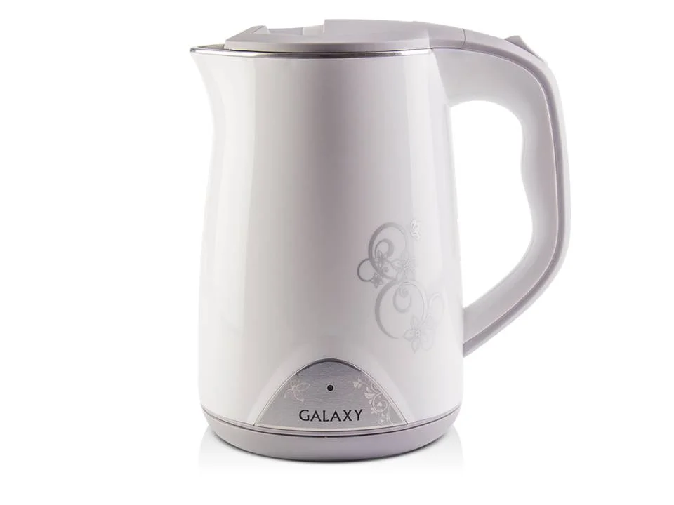 Чайник электрический Galaxy GL 0301, 1,5л 2000Вт, белый