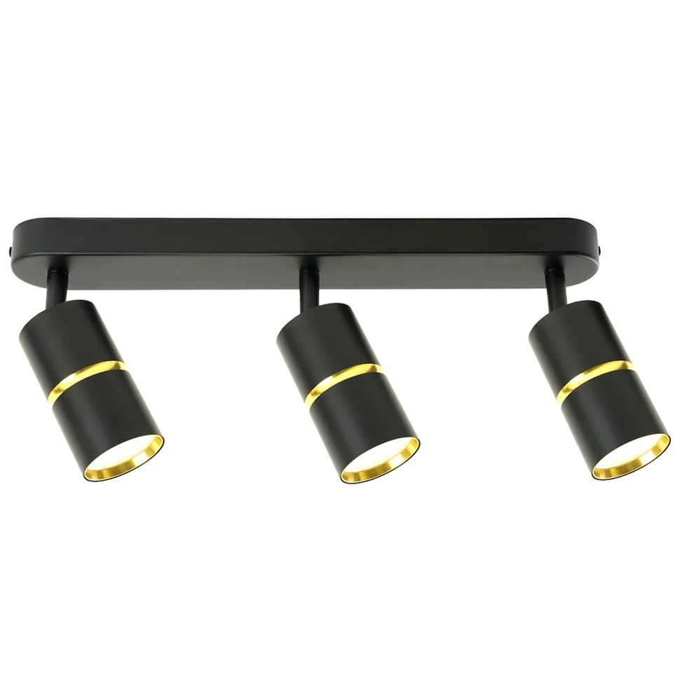 Светильник СПОТЫ ML1863 ZEN под лампу GU10, чёрный золото FERON