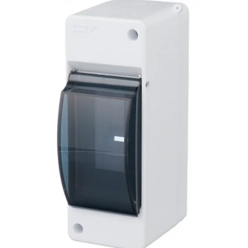 Бокс ОП КМПн 2/2 для 2 авт. выкл. прозр. крышка IP30 IEK MKP42-N-02-30-20
