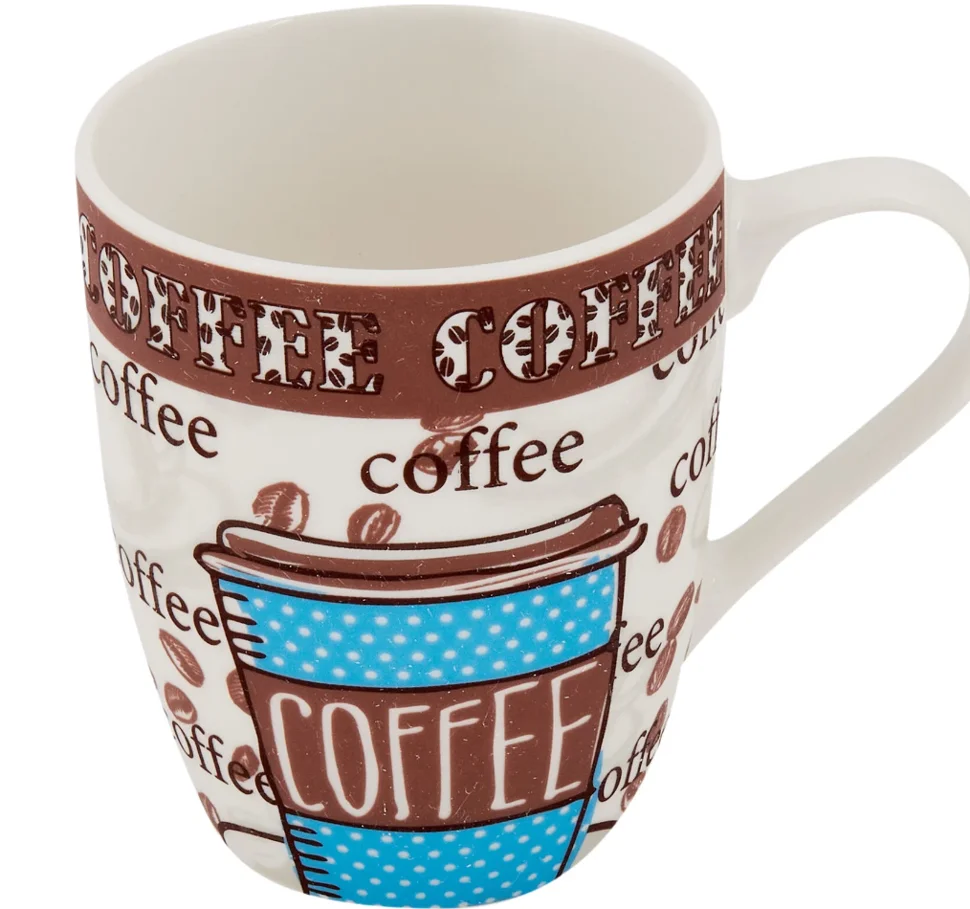 Кружка Rainbow WWCOF-7 фарф 340мл тюльпан Coffee