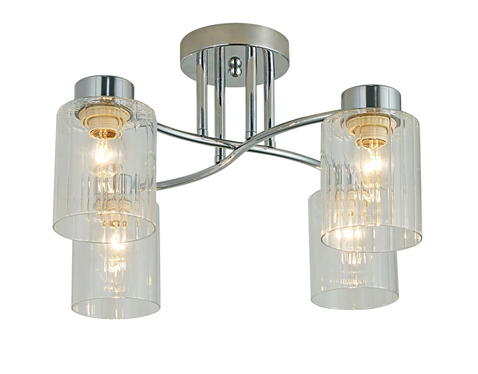 Люстра Maestra 4530-4 CR, 4xE27/40W (48*48*26)