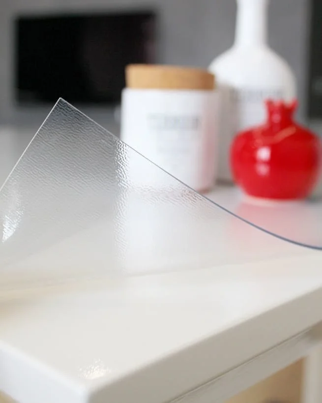 Термопленка прозрачная 0,8x20м, толщина 0,80мм, рифленая, Dekorelle