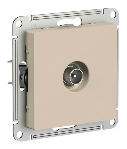 Механизм коннектора TV антенны AtlasDesign песочный SE ATN001293