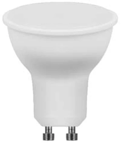 Лампа светодиодная 7W GU10 230V 2700K (желтый) матовая Feron, LB-26