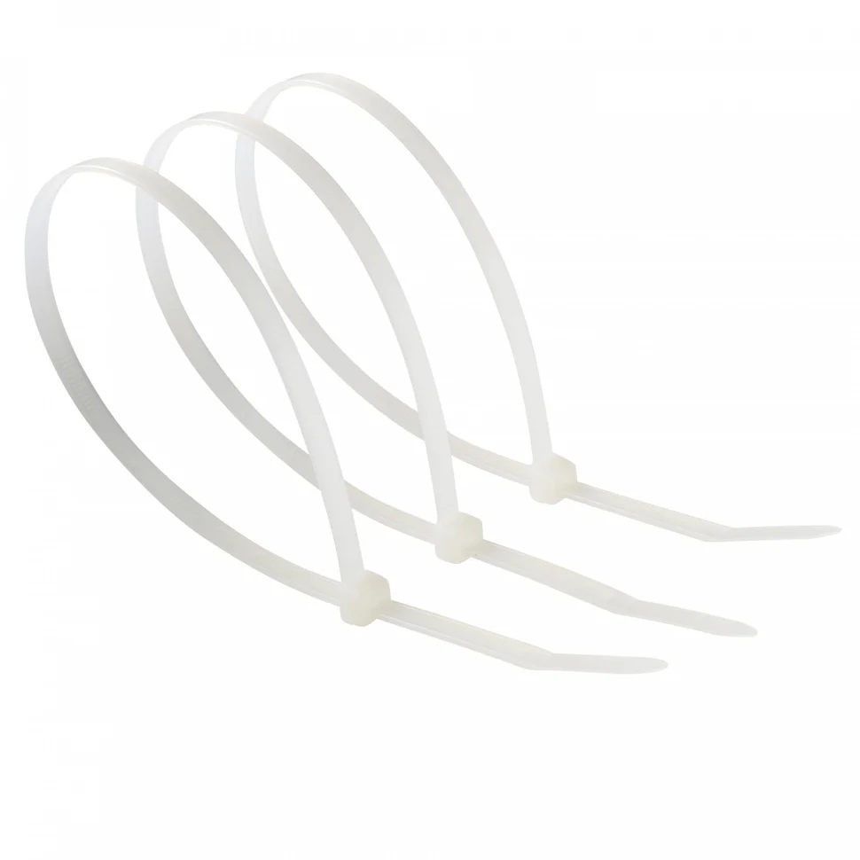 Хомут-стяжка 4,6(4,8)x400мм нейлон черный (уп 100шт) BUILDER