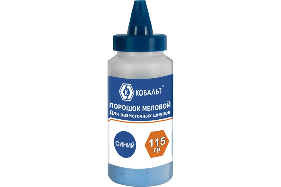 Краска КОБАЛЬТ для разметочной нити, синяя, 115г