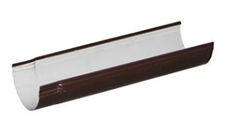 ST Желоб полукруглый, 185мм, 2м RAL 9003