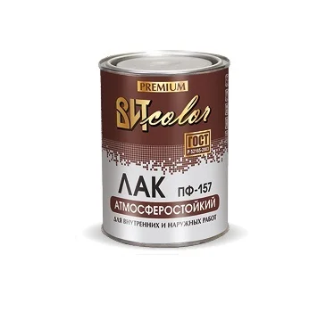 Лак мебельный глянцевый ВИТ color ПФ-157 алкидный 0,8кг ГОСТ Р 52165-2003