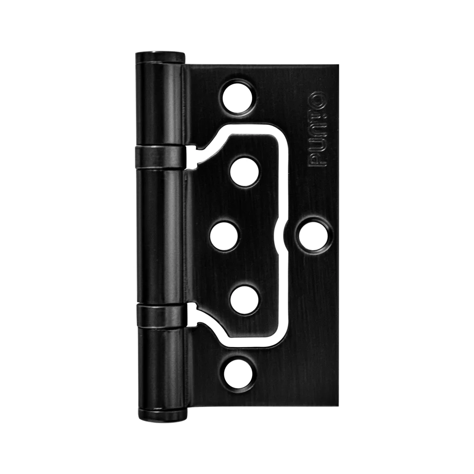 Петля накладная "БАБОЧКА" Punto (Пунто) IN3200W-HD BL (200-2B/HD 75x2,5) черный (2шт.)