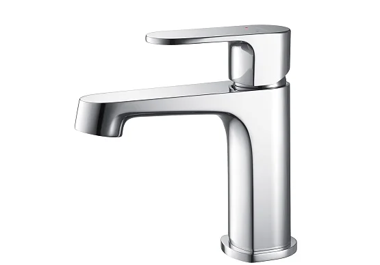 Смеситель AQUATEK ОБЕРОН для раковины, без донного клапана, хром