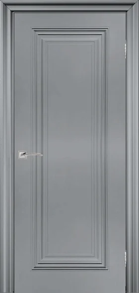 Дверь VERDA Венеция-1 глухая светло-серый 80, эмаль