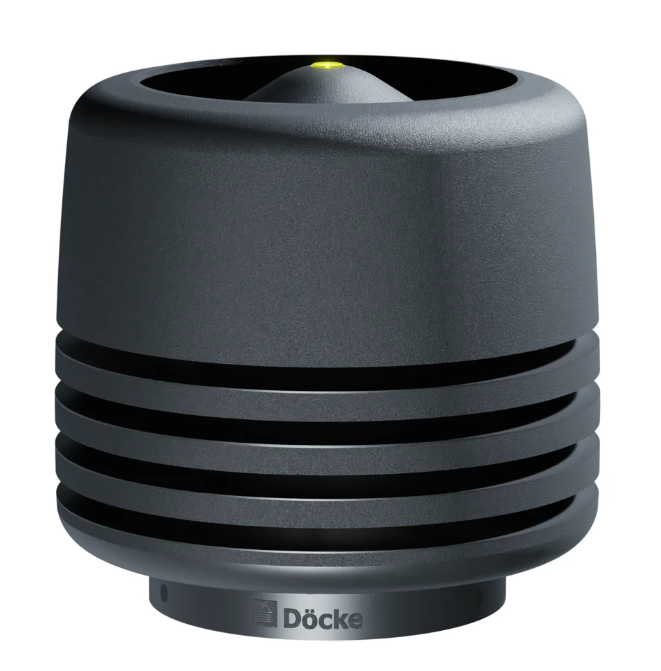 Колпак Docke PREMIUM вентиляционный 125/700 черный