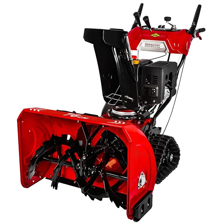 Снегоуборщик бензиновый DDE ST1176LET (двиг Loncin "SnowEngine" 11 л.с. захват 30\'\' 6 вперёд/2 назад треугольные гусеницы)