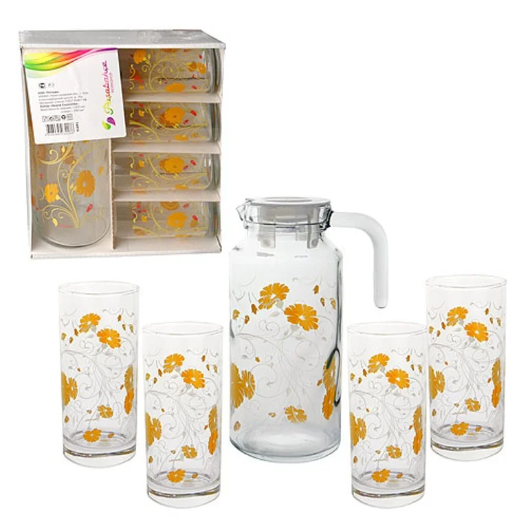 Набор питьевой PSB 95895УБ кувшин + стаканы Orange Serenade