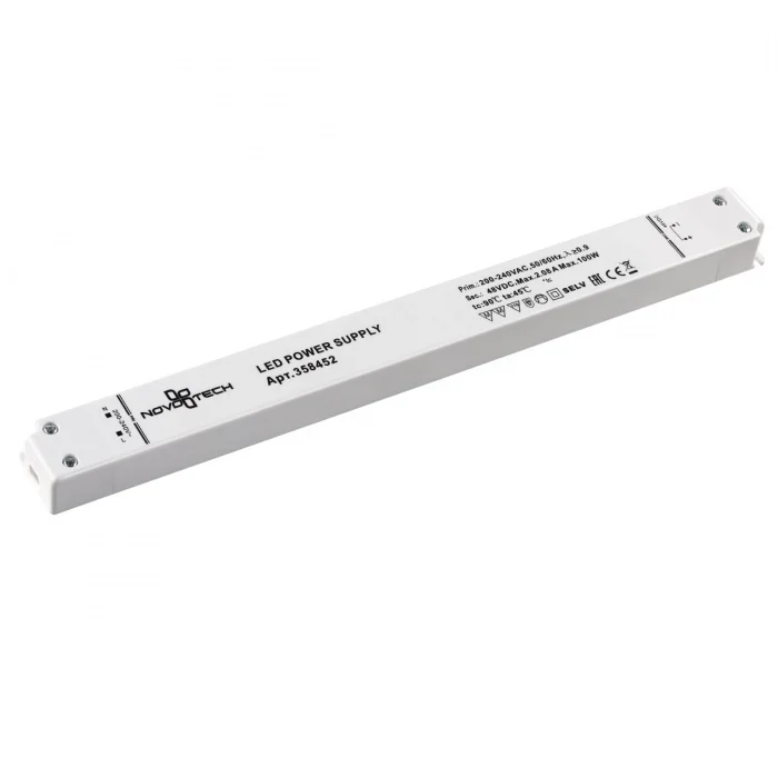 Драйвер 358452 DRIVE NT20 062 белый IP20 100W 48V