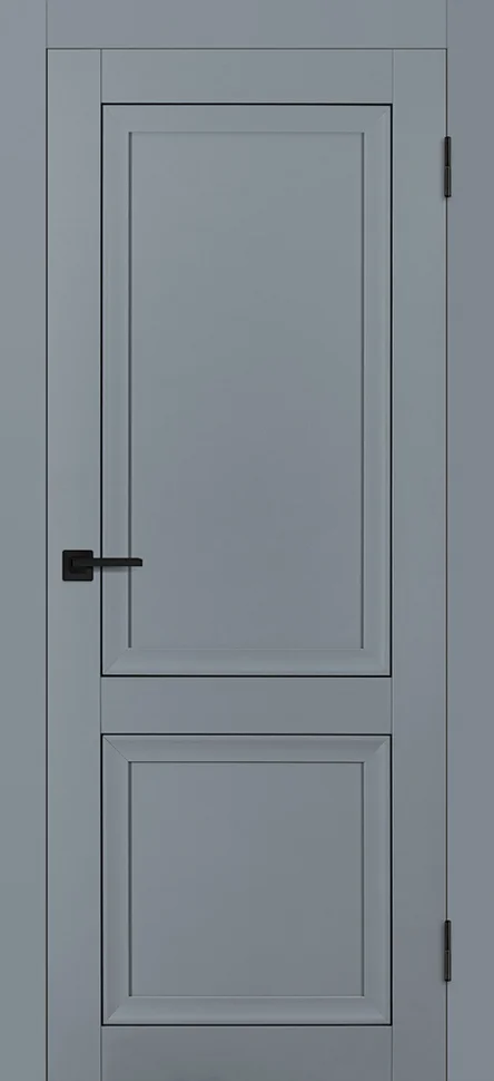 Дверь PROFILO PORTE PST-38 PET глухая, серый матовый 80