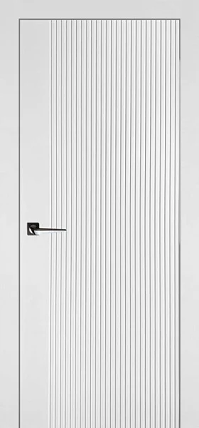 Дверь VERDA Вижн-3 глухая белый 90, эмаль