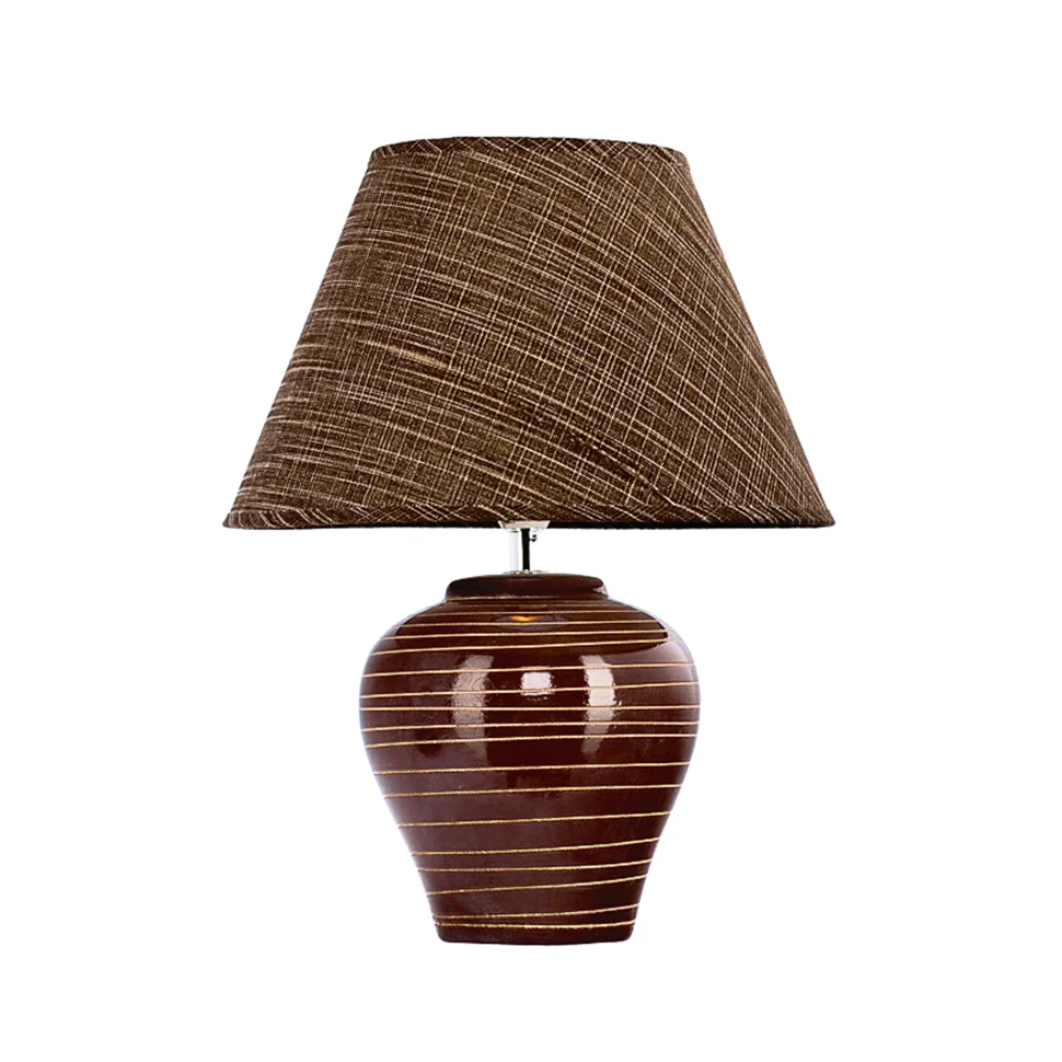 Лампа настольная D2501S Brown Gerhort