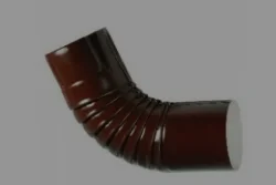 ST Колено сливное 60гр, 150мм RAL 8017