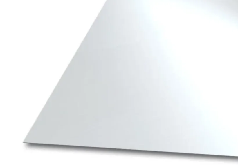 Плоский лист PE RAL 9003 (сигнально-белый), 0.45 мм, 1,25*2.4 м.п., пл=3м2 (в пленке)