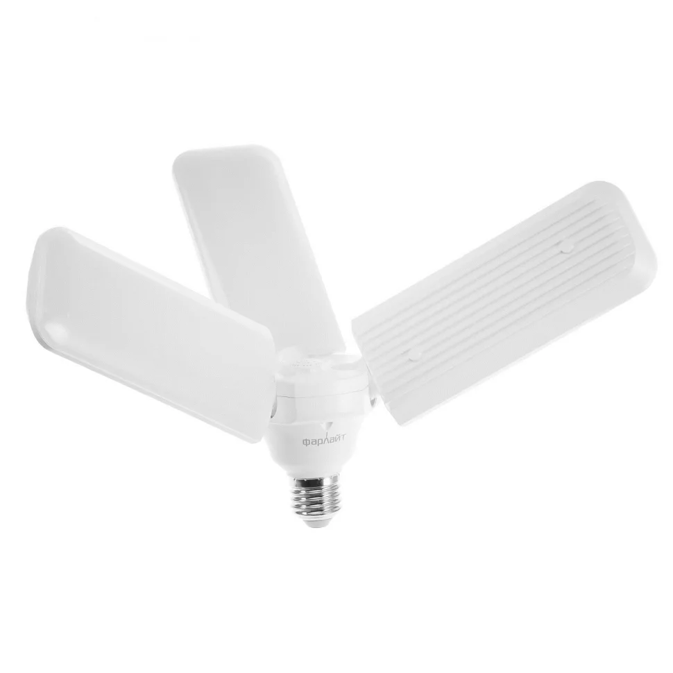 Лампа-трансформер светодиодная 30W Е27 220V 6500К (холодный белый) Клевер Т80-3 Фарлайт