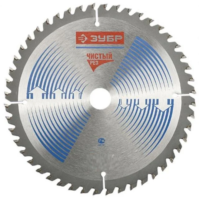 Диск пильный по дереву 250х30мм, 60Т, ЗУБР "ЭКСПЕРТ" "Чистый рез"