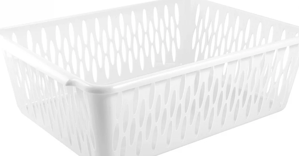 Корзинка для хранения Keeplex Light M 30х19,5х9,5см белое облако
