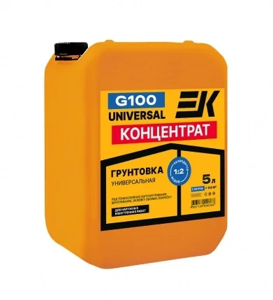 Грунт универсальный ЕК G100 концентрированный (1:2) 5 л