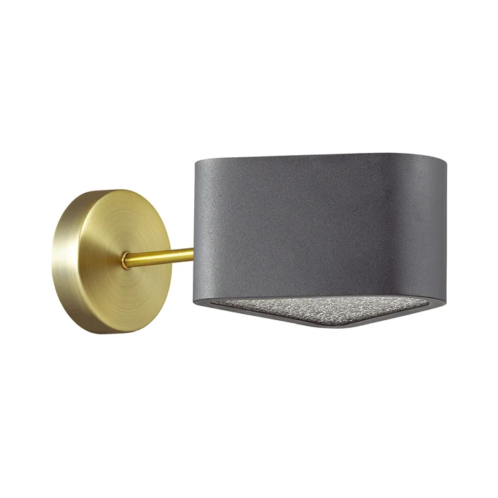 Бра 4406/1W LN19 коричневый E14 1*40W 220V RIVEN