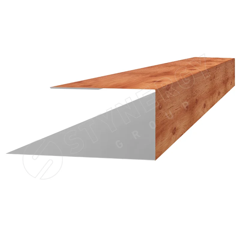 Планка П-образная Stell Art ** для Блок-хауса Stynergy 48*27*27 3м.п.